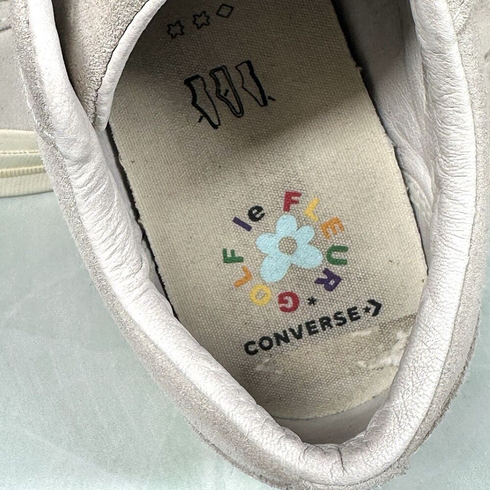 Converse Golf Le Fleur Shoes Mens Size 5 Women’s 7 One Star Ox Mono White Tyler - Picture 14 of 16